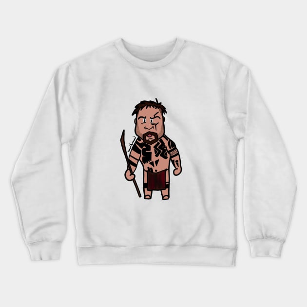 James Delaney - FERAL Crewneck Sweatshirt by iseasilyamused